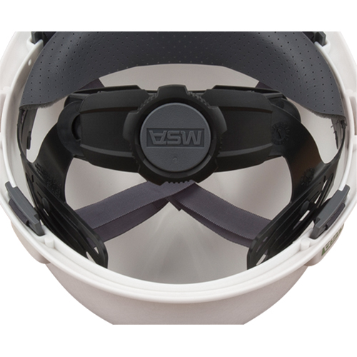 Casques de protection V-Gard - Suspensions Fas-Trac, R&eacute;pond aux normes CSA type 1, Suspension Rochet, Non ventil&eacute; Sécurité Médic