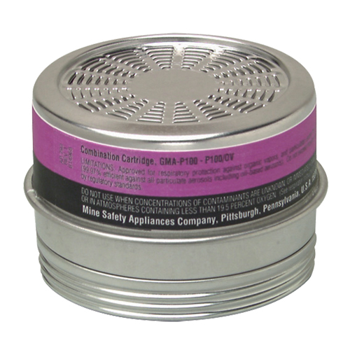 Comfo&reg; Respirator Cartridges, Gas/Vapour Cartridge, Organic Vapour/P100 Sécurité Médic