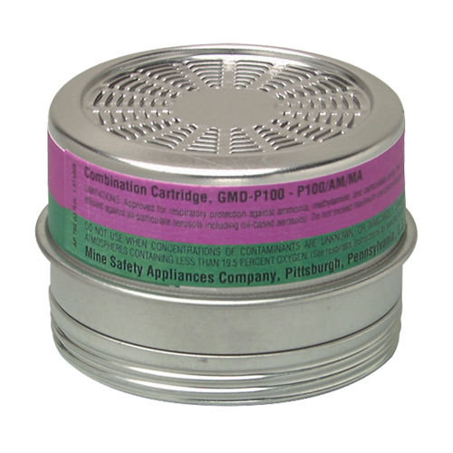 Comfo&reg; Respirator Cartridges, Gas/Vapour Cartridge, Ammonia/Methylamine Sécurité Médic