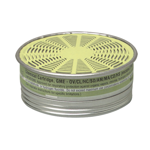 Comfo&reg; Respirator Cartridges, Gas/Vapour Cartridge, Multi Gas/Organic Vapour Sécurité Médic
