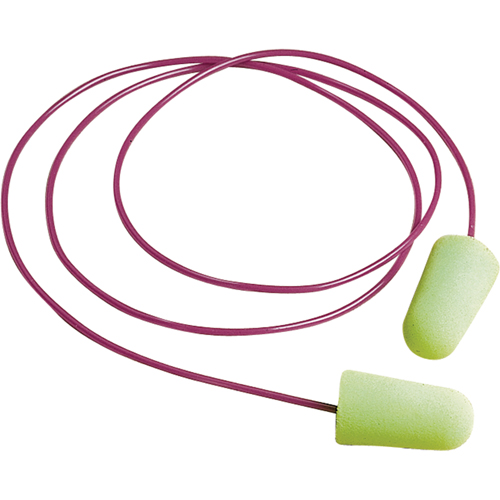 Pura-Fit&reg; Foam Earplugs , Bulk - Box, Corded Sécurité Médic