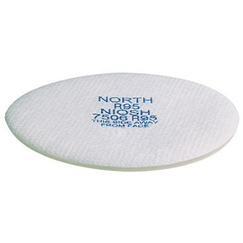 North&reg; N Series Filter Pads, Particulate Filter, R95 Filter Sécurité Médic