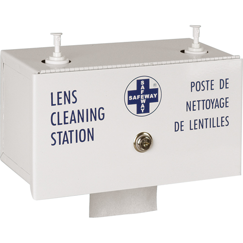 Lens Cleaning Products, Metal, 6" L x 6" D x 11.5" H Sécurité Médic