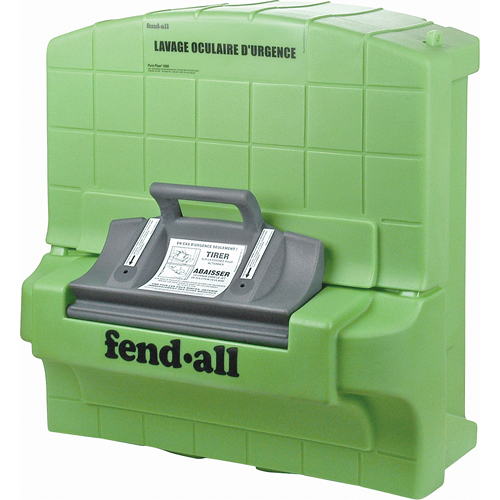 French Instructions for Fendall Pure Flow 1000&reg; Eyewash Station, Gravity-Fed, 7 gal. Capacity, Meets ANSI Z358.1 Sécurité Médic