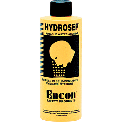 Hydrosep&reg; Water Treatment Additive for Self-Contained Pressurized Eyewash Station, 8 oz. Sécurité Médic