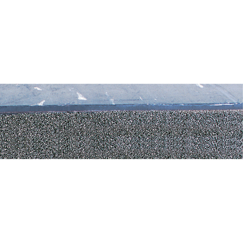 Tapis &agrave; surface marbr&eacute; Sof-Tyle Grande No 970, Lisse, 4' x 72' x 1", Noir, Caoutchouc Sécurité Médic