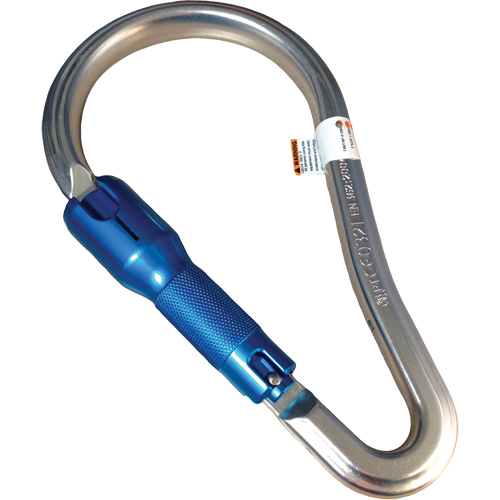 Miller&reg; Carabiners, Aluminum, 403 lbs Capacity Sécurité Médic