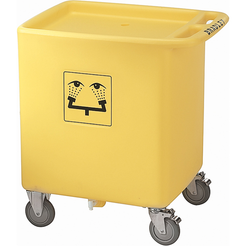 On-Site&reg; Eyewash Waste Cart Sécurité Médic