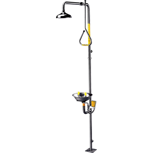 Safe-T-Zone&reg; Combination Shower & Eye/Face Wash Sécurité Médic
