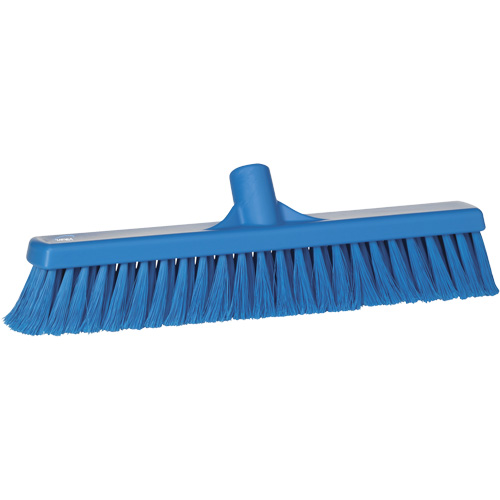 Food Hygiene Broom, 15.7"x2", Polypropylene, Blue Sécurité Médic