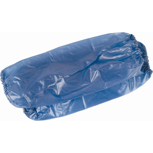 Lightweight Sleeves, 18" long, Vinyl, Blue Sécurité Médic