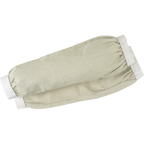 Disposable Sleeves, 18" long, Cotton, White Sécurité Médic
