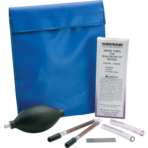 Trousse d'essai d'ajustement - Trousses d'essai d'ajustement pour irritant, Qualitatif, Solution Fum&eacute;e Sécurité Médic