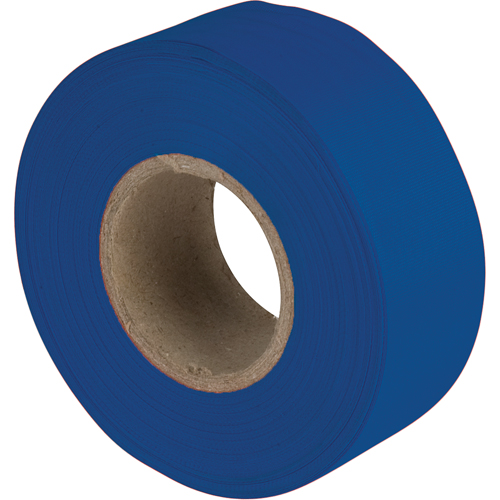 Rubans pour signalisation, 1,2" la x 300' lo, Bleu Sécurité Médic