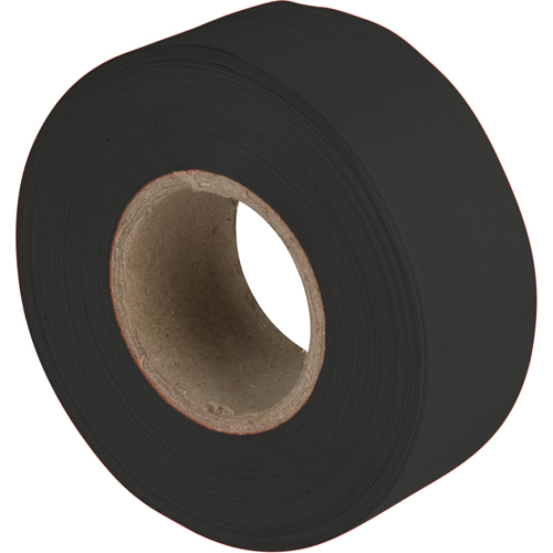 Flagging Tape, 1.2" W x 300' L, Black Sécurité Médic