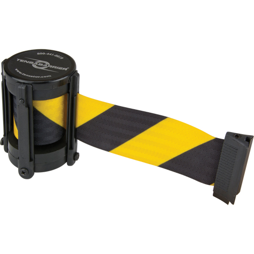 Cassettes de rechange pour Tensabarrier pour l'ext&eacute;rieur, Advance ou StowAway, 7,5', Ruban Jaune Sécurité Médic