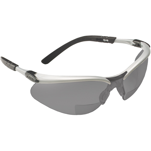 BX Reader Safety Glasses, Anti-Fog, Grey/Smoke, 1.5 Diopter Sécurité Médic