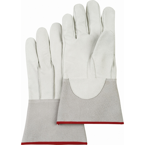 TIG Welding Gloves, Grain Pigskin, Size Medium Sécurité Médic