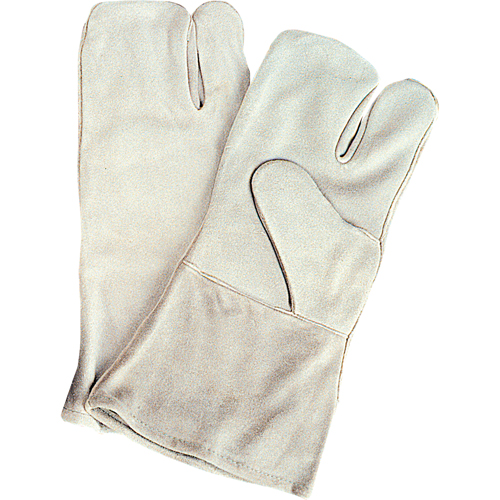 Standard-Duty Welder's Gloves, Split Cowhide, Size Large Sécurité Médic