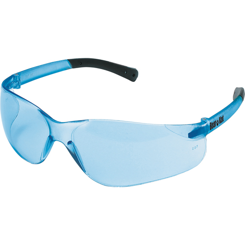 Lunettes de s&eacute;curit&eacute; BEARKAT, Lentille Bleu, Anti-&eacute;gratignures, ANSI Z87+/R&eacute;pond ou surpasse la norme CSA Z94.3 Sécurité Médic