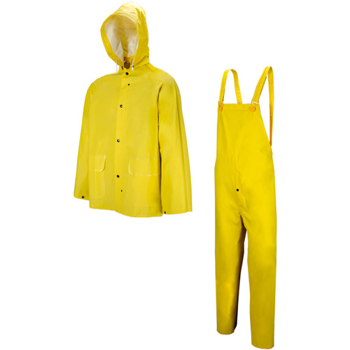 Lightweight Flame Retardant Rainsuit, 5X-Large, High Visibility Yellow Sécurité Médic