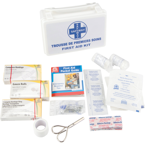 First Aid Kit, Class 1 Medical Device, Plastic B Sécurité Médic