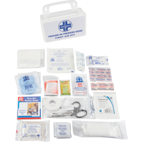First Aid Kit, Class 1 Medical Device, Plastic B Sécurité Médic