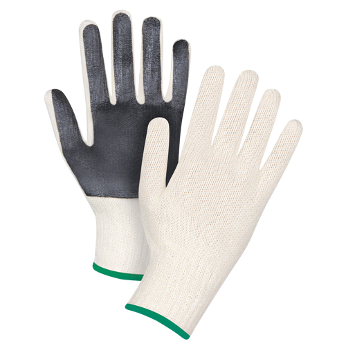 Palm-Coated String Knit Gloves, Poly/Cotton, Single Sided, 7 Gauge, Medium Sécurité Médic
