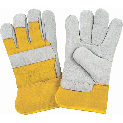 Premium Winter-Lined Fitters Gloves, X-Large, Split Cowhide Palm, Foam Fleece Inner Lining Sécurité Médic