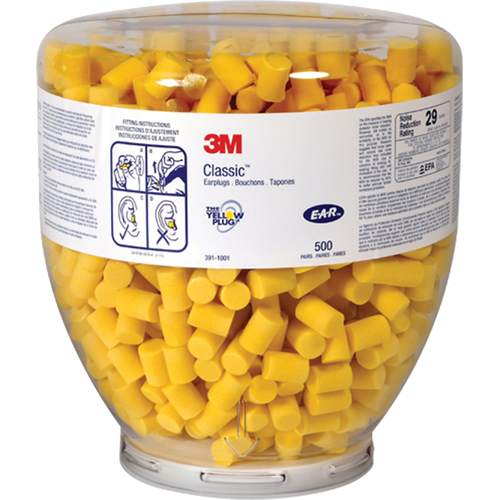 E-A-R Refill Classic One Touch Earplugs, Bulk - Canister Sécurité Médic