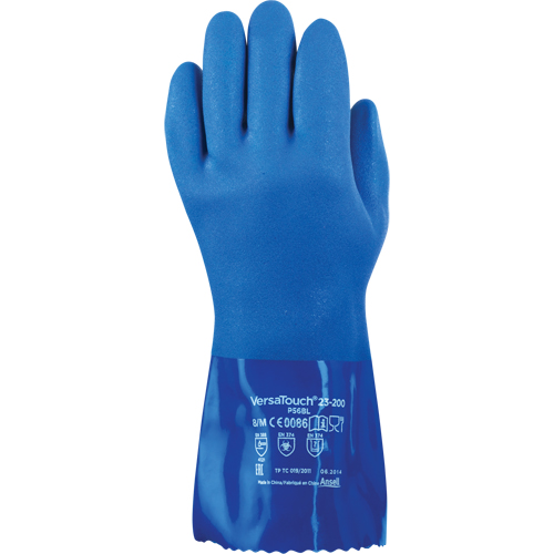 Gants isolants P56BL, Taille Moyen/8, 12" lo, PVC Sécurité Médic
