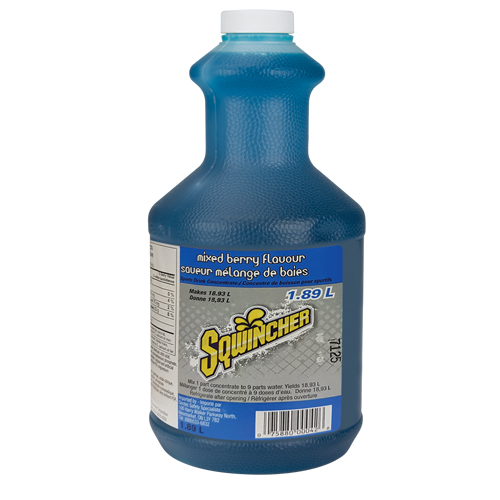 Sqwincher&reg; Rehydration Drink, Concentrate, Mixed Berry Sécurité Médic