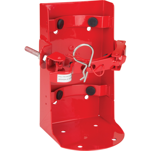 Vehicle Bracket For Fire Extinguishers, Fits 5 lbs. Sécurité Médic