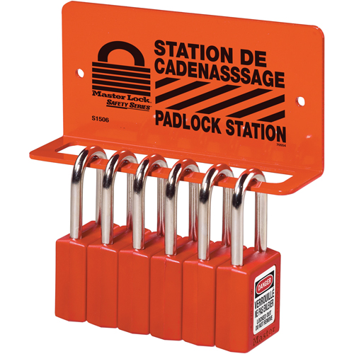 Padlock Rack Station- Unfilled Sécurité Médic