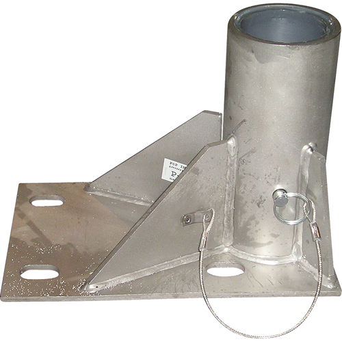 Syst&egrave;mes de sauvetage en espaces clos XTIRPA de Innova - Base de plancher en acier inoxydable Sécurité Médic
