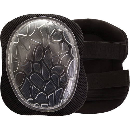 Comfort Knee Pads, Hook and Loop Style, Plastic Caps, Gel Pads Sécurité Médic