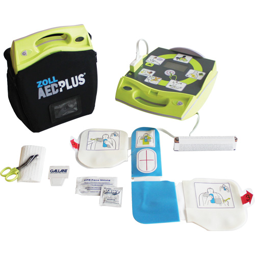 AED Plus&reg; Defibrillator , Semi-Automatic, English, Class 4 Sécurité Médic