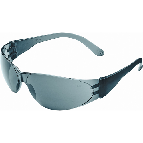 Lunettes de s&eacute;curit&eacute; Checklite Duramass, Lentille Grise/fum&eacute;e, Antibu&eacute;e/Anti-&eacute;gratignures, ANSI Z87+/R&eacute;pond ou surpasse la norme CSA Z94.3 Sécurité Médic