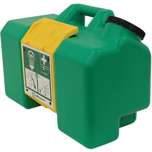 Eyewash Station, Gravity-Fed, 9 gal. Capacity, Meets ANSI Z358.1 Sécurité Médic