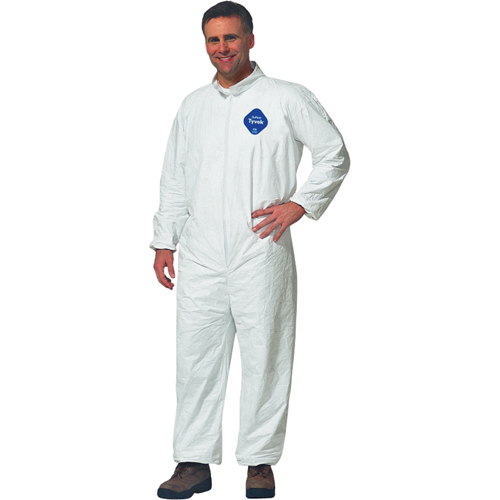Coveralls, Medium, White, Tyvek&reg; 400 Sécurité Médic