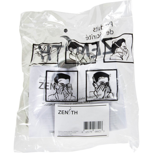 Particulate Respirators - Vend Pack, N95, NIOSH Certified, Medium/Large Sécurité Médic