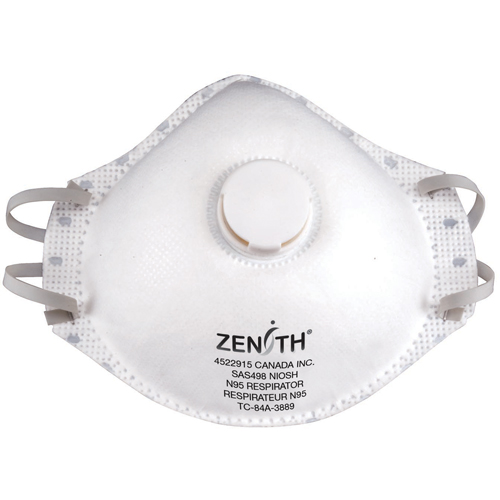 Respirateur contre les particules, N95, Certifi&eacute; NIOSH, Moyen/grand Sécurité Médic