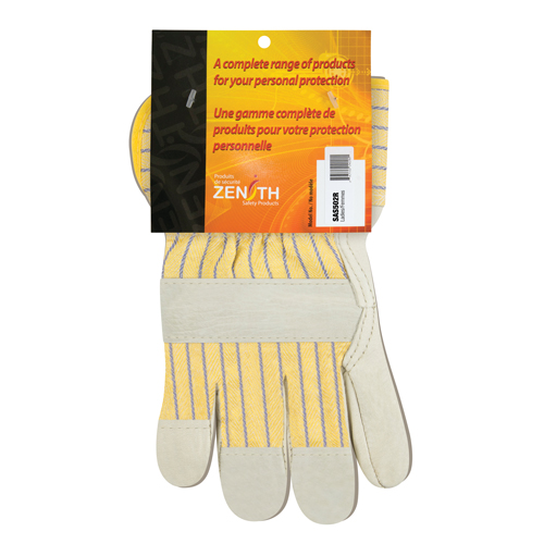 Gants d'ajusteur &agrave; paume s&egrave;che d'usage standard, Dames, Paume en Cuir fleur de vache, Doublure en Coton Sécurité Médic