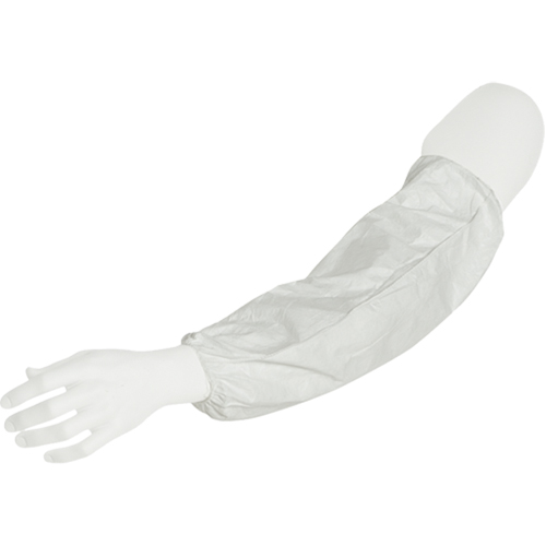 Manchettes, Longueur de 18", Tyvek 400, Blanc Sécurité Médic