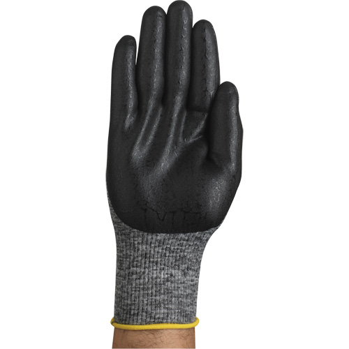 Gants Hyflex 11-801, 7/Petit, R&ecirc;vetement Mousse de nitrile, Calibre 15, Enveloppe en Nylon Sécurité Médic