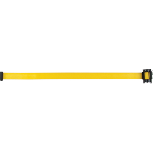 Cartouche de ruban pour assembler votre propre barri&egrave;re de contr&ocirc;le des foules, 12', Ruban Jaune Sécurité Médic