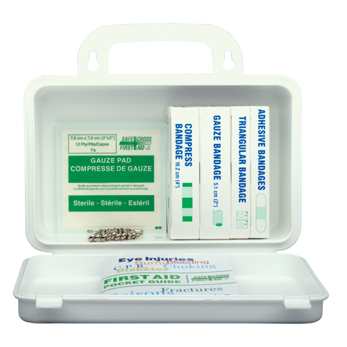 Recharge pour trousse de luxe &agrave; la r&eacute;glementation de premiers soins, WSIB Ontario, Classe 1 Sécurité Médic