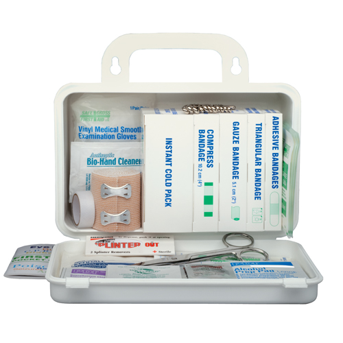 Recharge pour trousse de luxe &agrave; la r&eacute;glementation de premiers soins, WSIB Ontario, Classe 1 Sécurité Médic