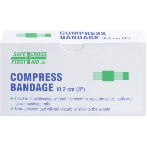 Bandages compressifs, 4" lo x 4" la Sécurité Médic