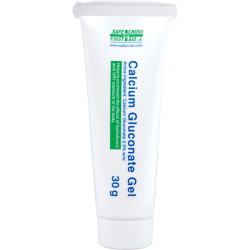 Gel au gluconate de calcium Safecross, Gel Sécurité Médic